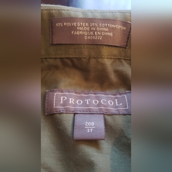 Mens Protocol Dress Shirt - Picture 3 of 4